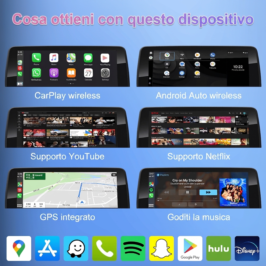 4 Max Ultra AI Box – Qualcomm 8-Core QCM6350, Android 15, 8 GB RAM + 128 GB ROM, 5G LTE, Adattatore multimediale con funzione Split-Screen - immagine 4