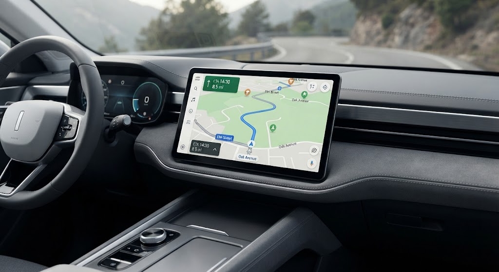 App di navigazione e musica in schermo diviso su CarPlay